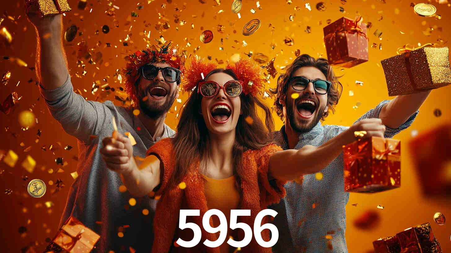 5956