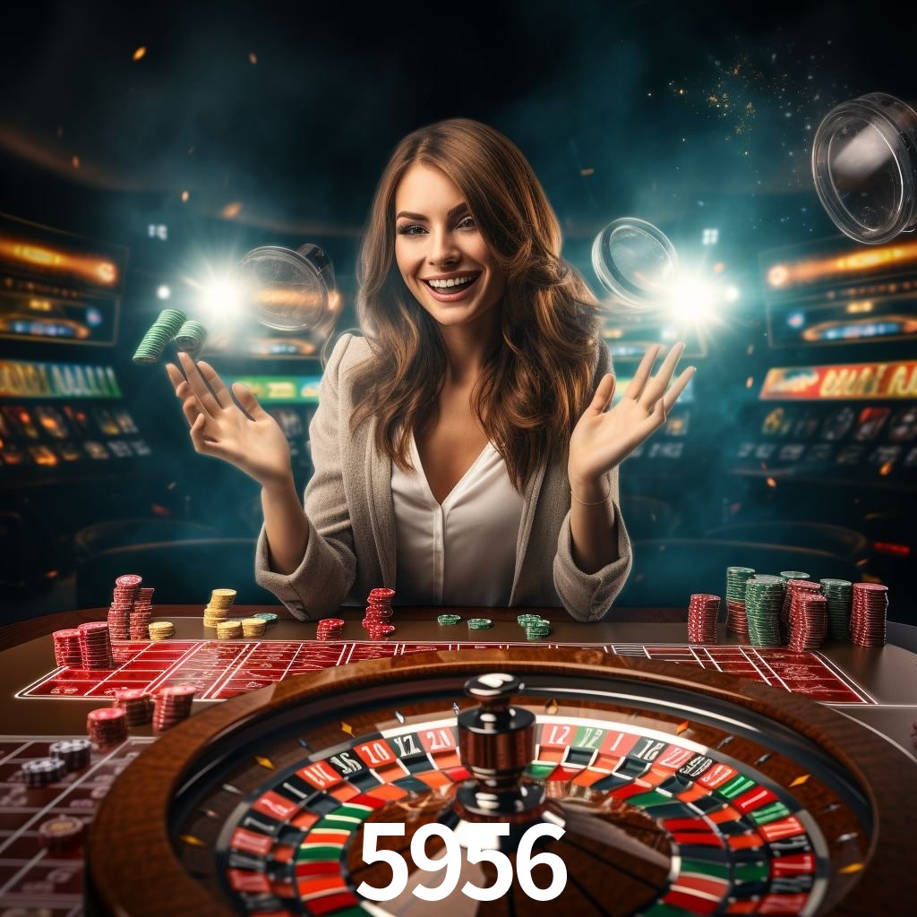 5956
